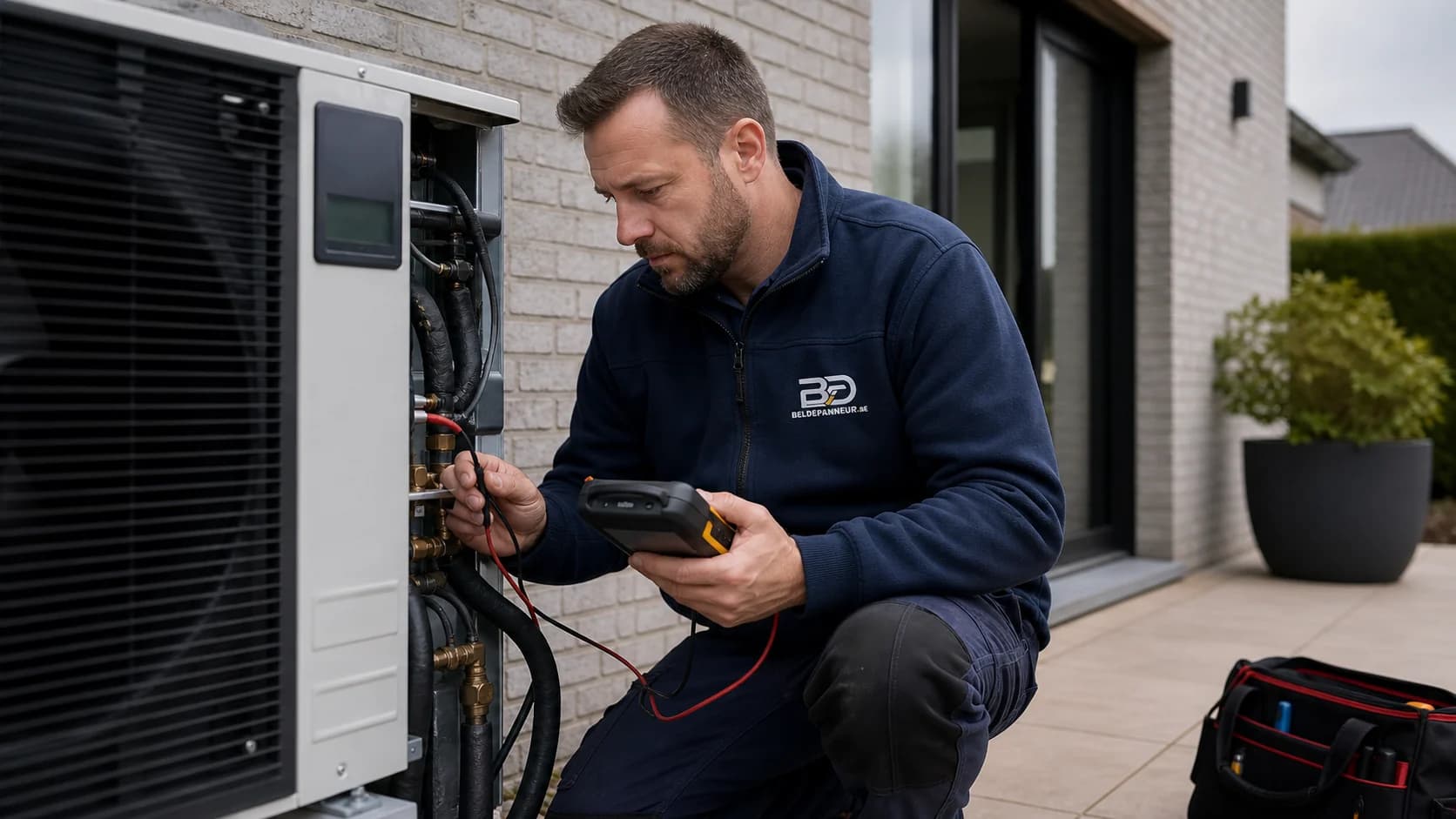 Diagnostic d’une pompe à chaleur extérieure