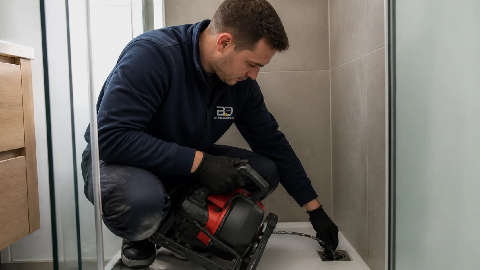 Débouchage professionnel d’une douche