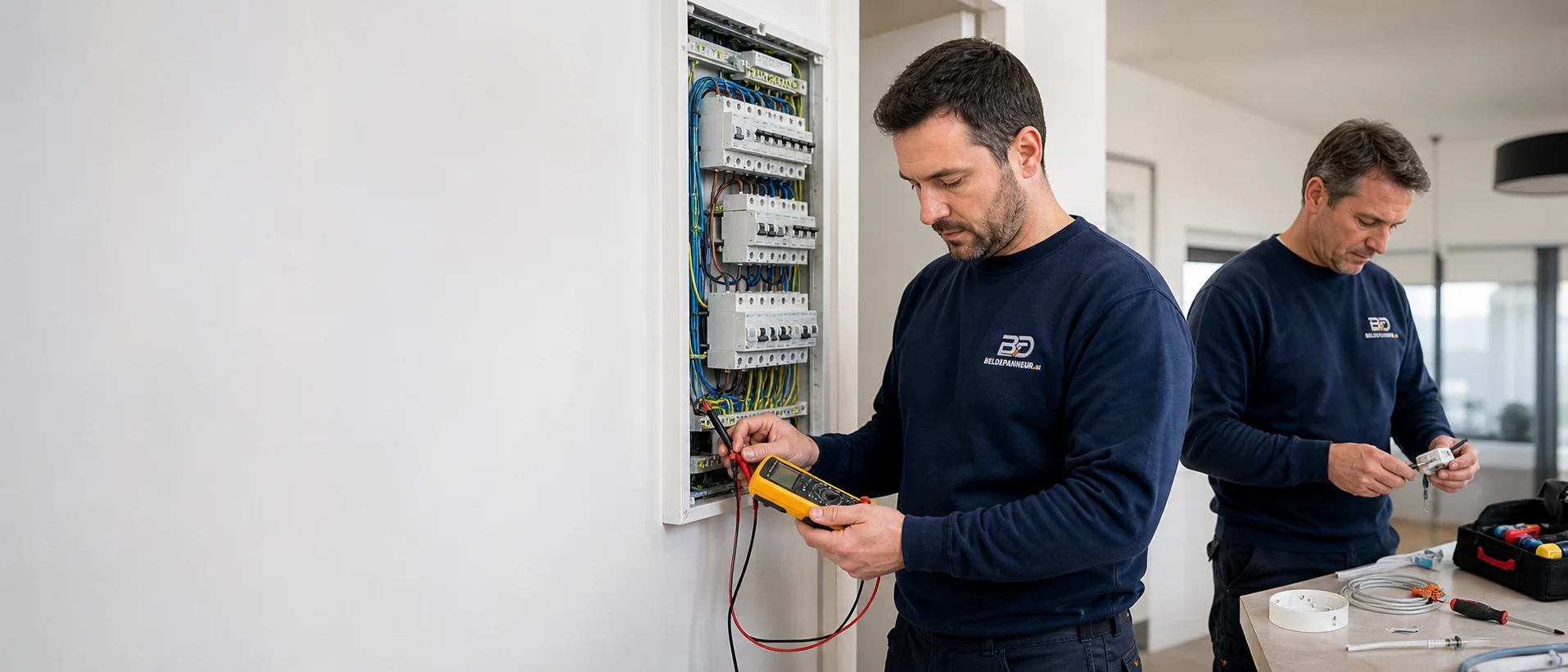 Illustration du service électricien